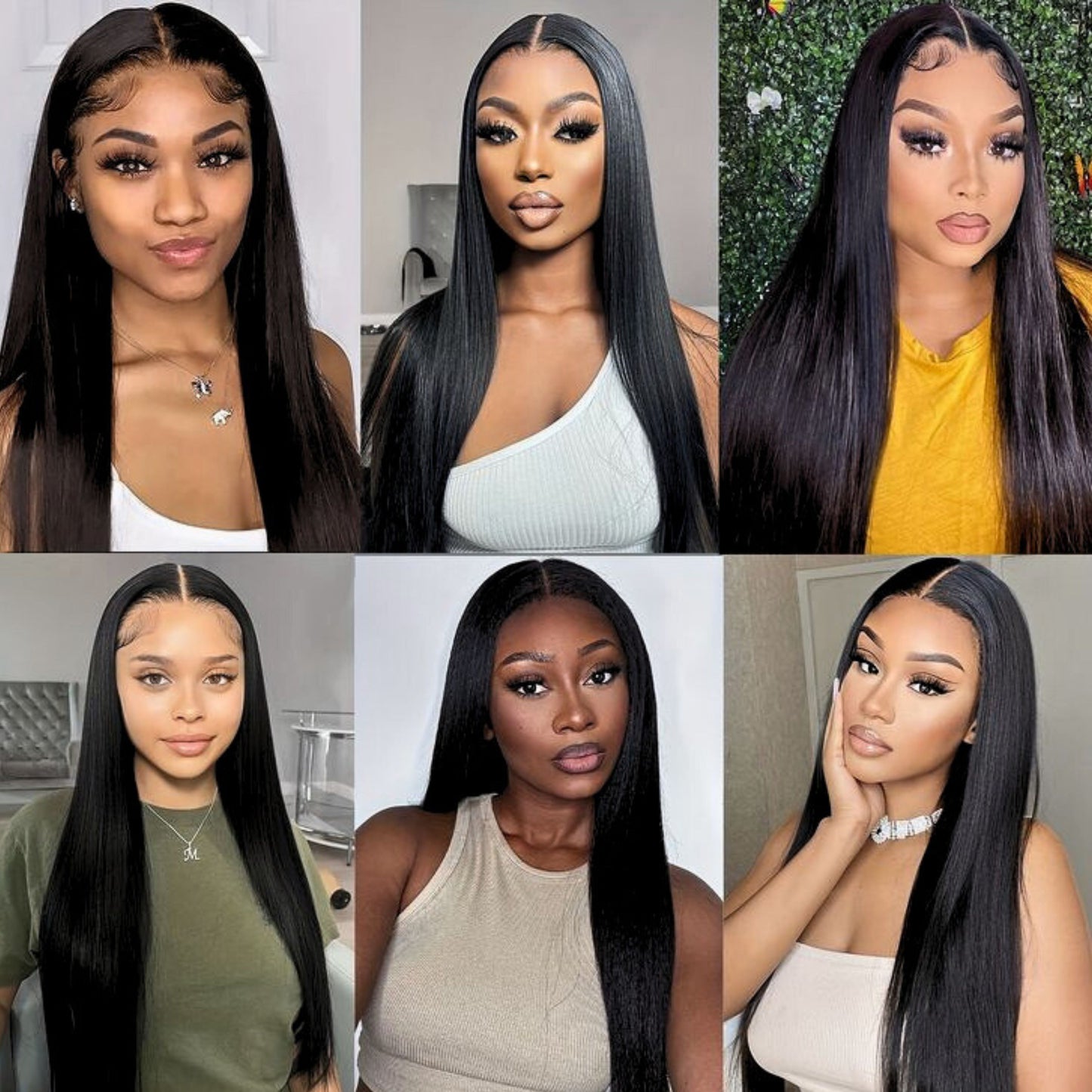 Gramlaces Wig Hair Straight HD Lace Front | Human Hair Wigs Glueless