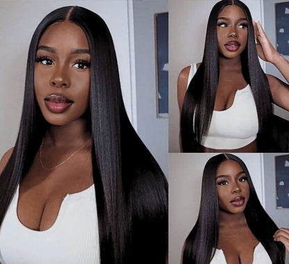 Gramlaces Wig Hair Straight HD Lace Front | Human Hair Wigs Glueless