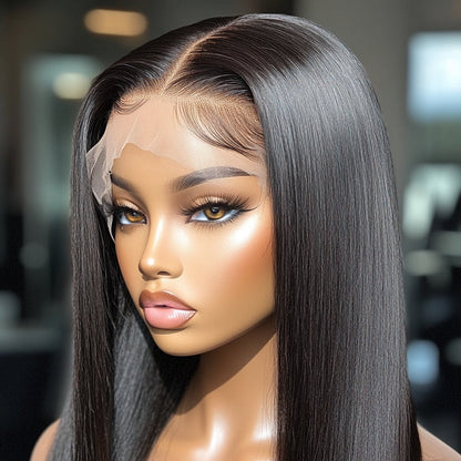 Gramlaces Wig Hair Straight HD Lace Front | Human Hair Wigs Glueless